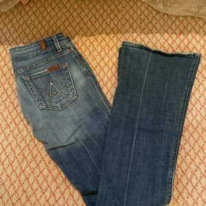 7 for All Mankind Sparkle “A” pocket jean